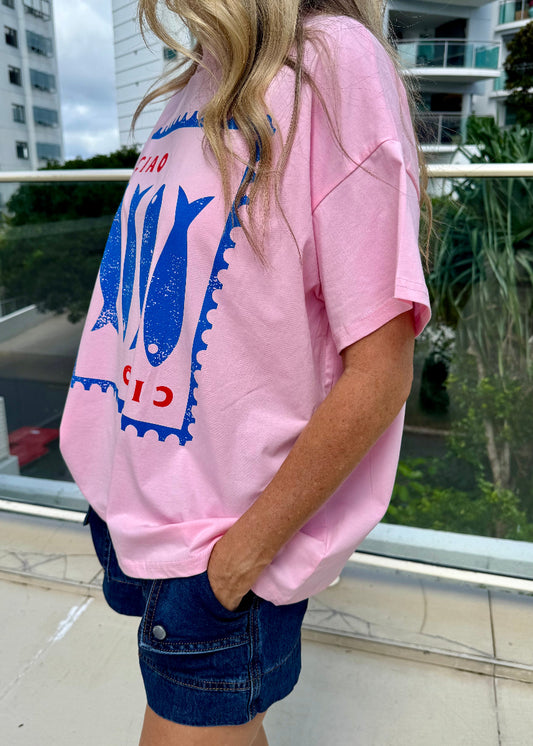 CIAO T SHIRT PINK