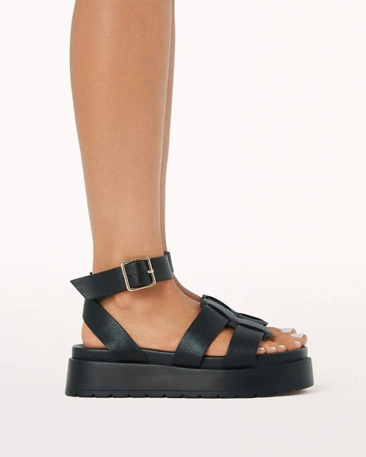 FERRIN PLATFORM SANDAL BLACK