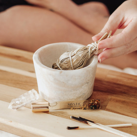 FRANK AND LAZULI NATURAL PERFUME OIL MYSTIC