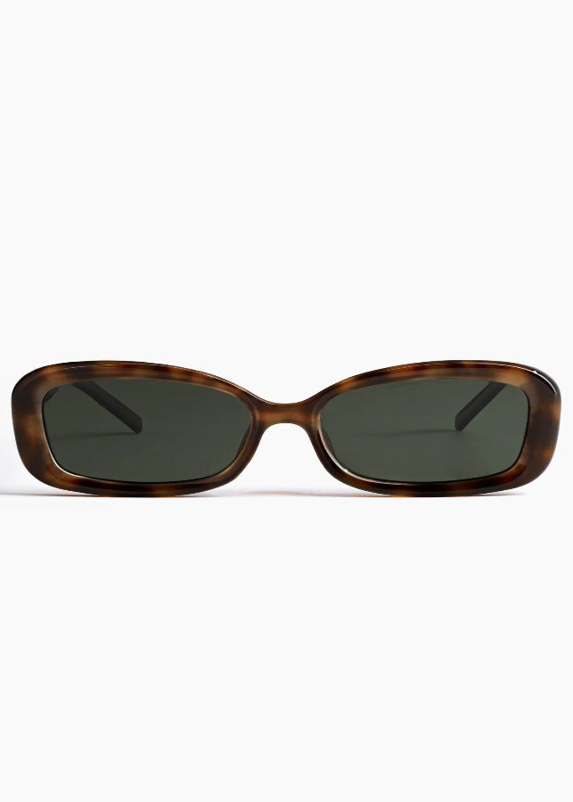 PAGE CAPE TORTOISE/MOSS SUNGLASSES