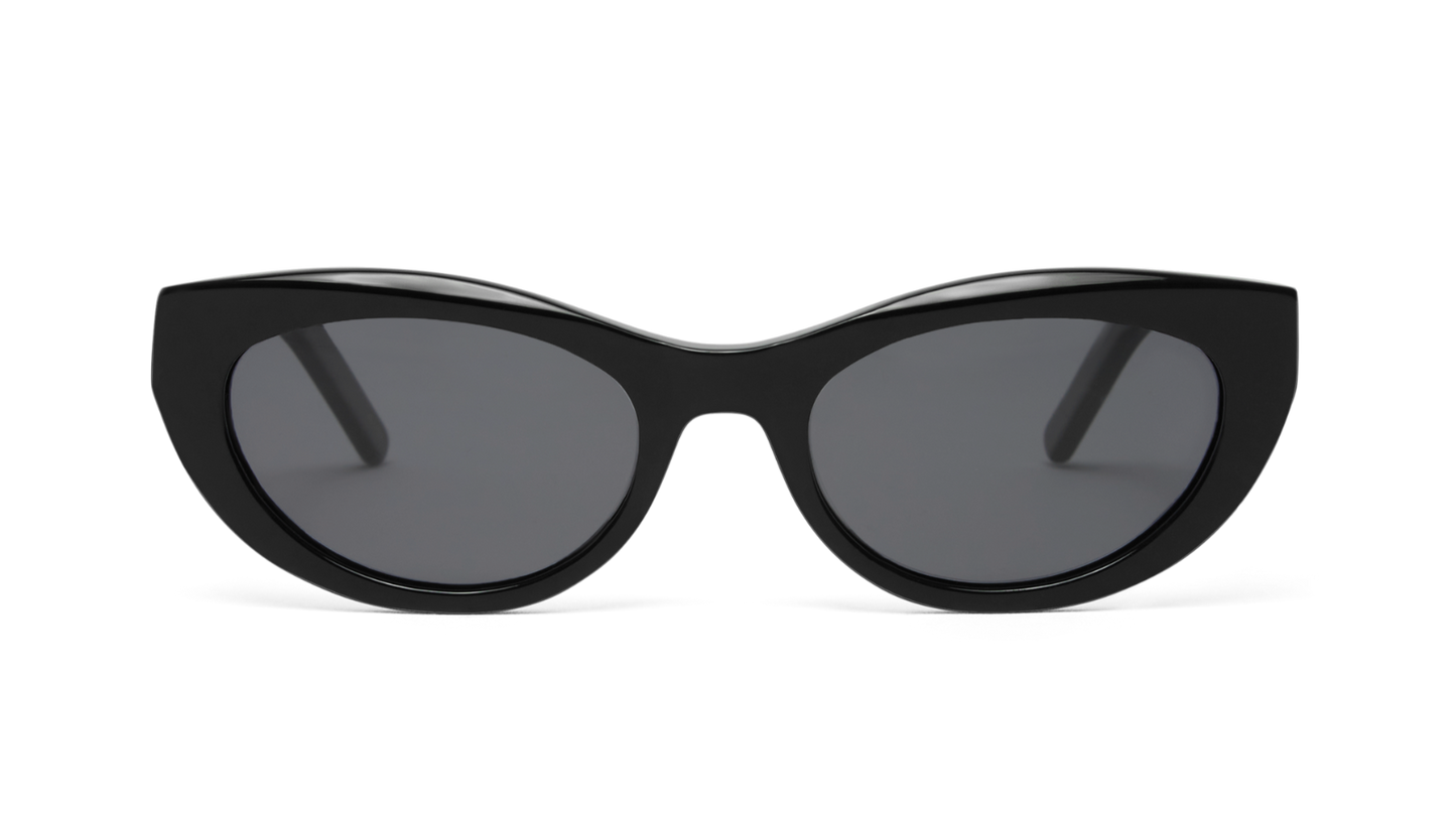THE ESTELLA BLACK-BLACK SUNGLASSES
