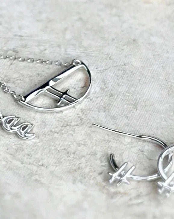 FREE THROW SILVER NECKLACE