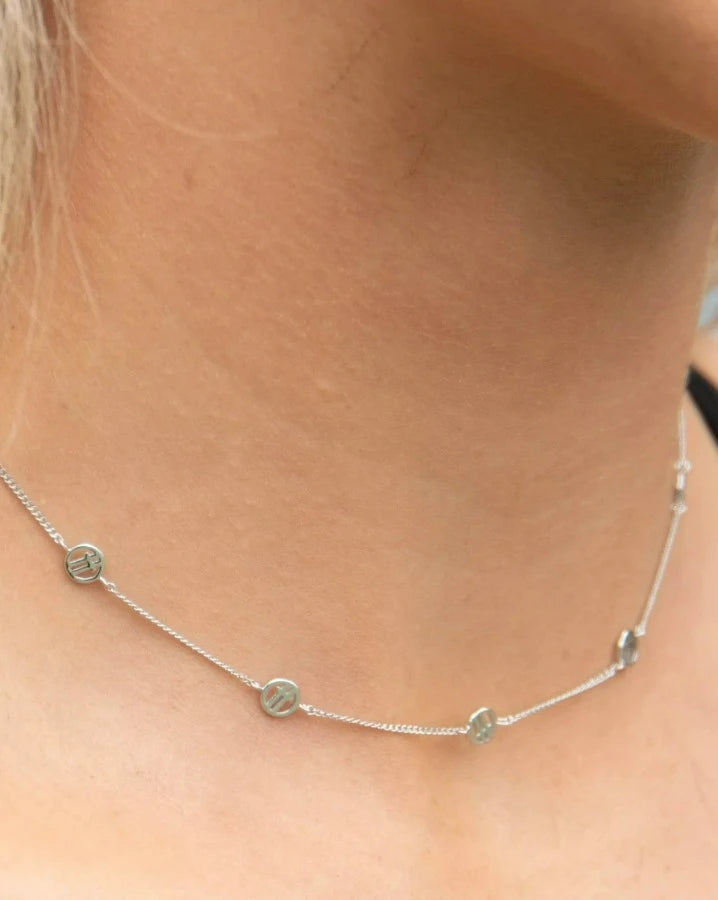 GAME DAY SILVER NECKLACE
