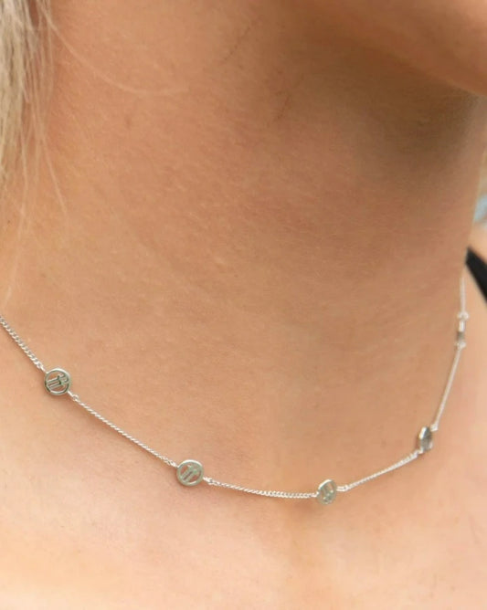 GAME DAY SILVER NECKLACE