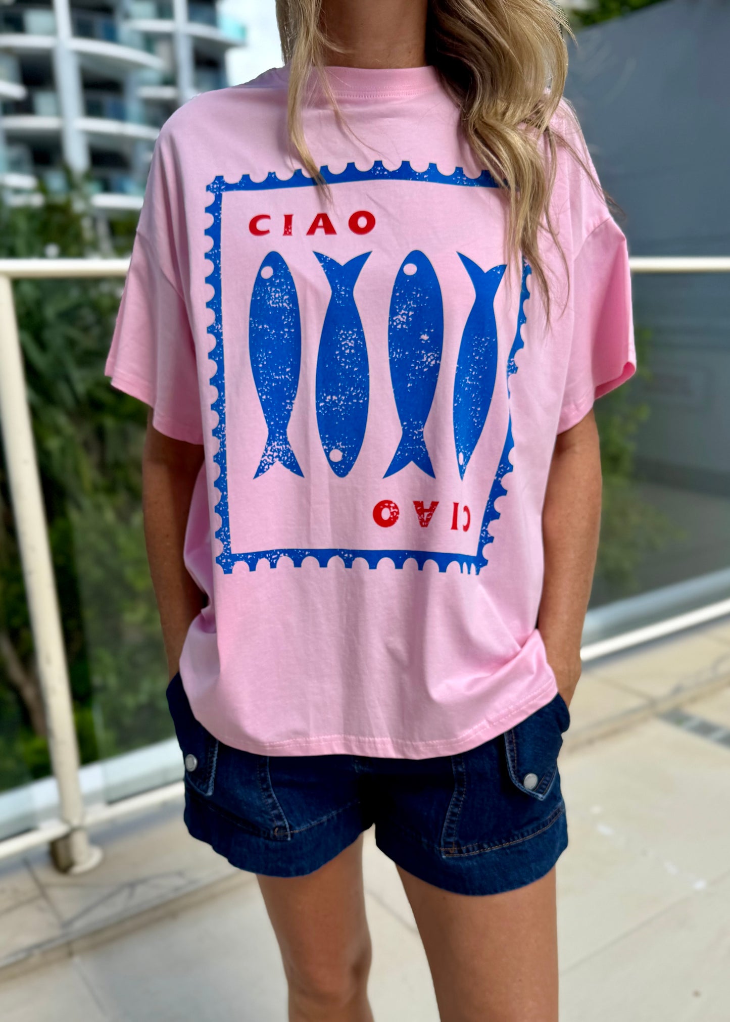 CIAO T SHIRT PINK