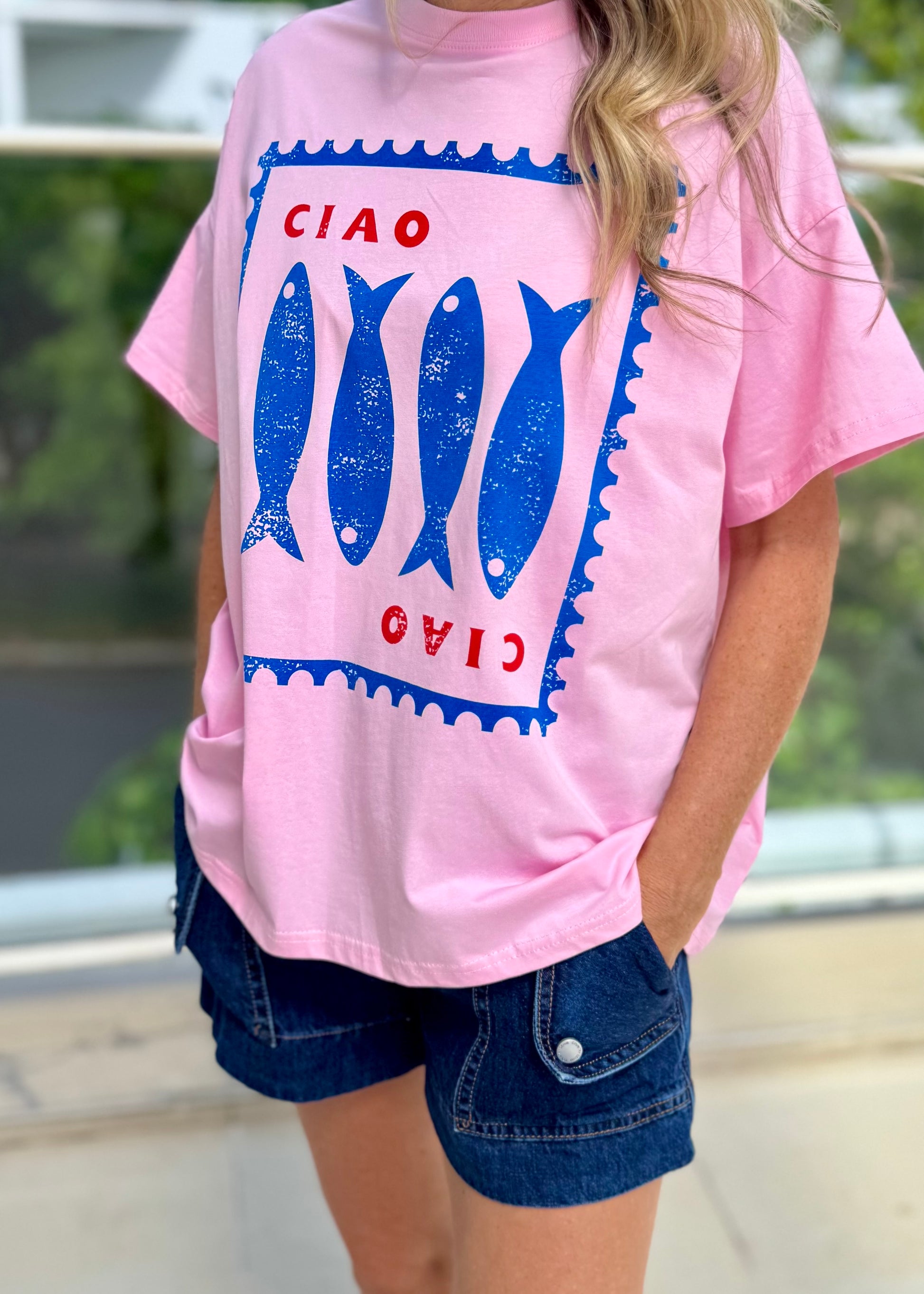 CIAO T SHIRT PINK