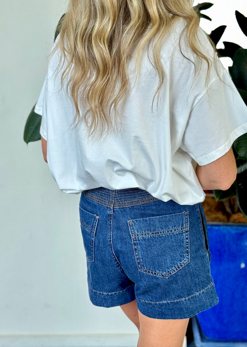 DARLIN HEART T-SHIRT WHITE