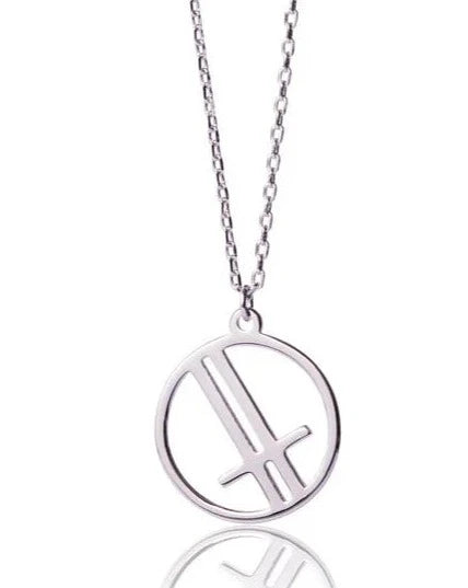 OVERTIME SILVER PENDANT NECKLACE