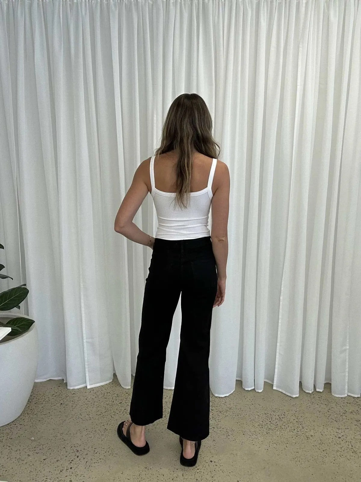 KEETA PATCH POCKET JEAN - BLACK