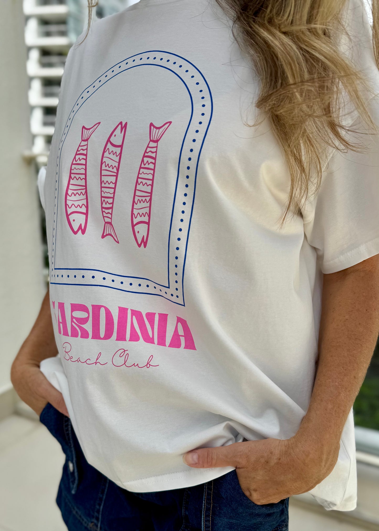 SARDINIA T SHIRT WHITE
