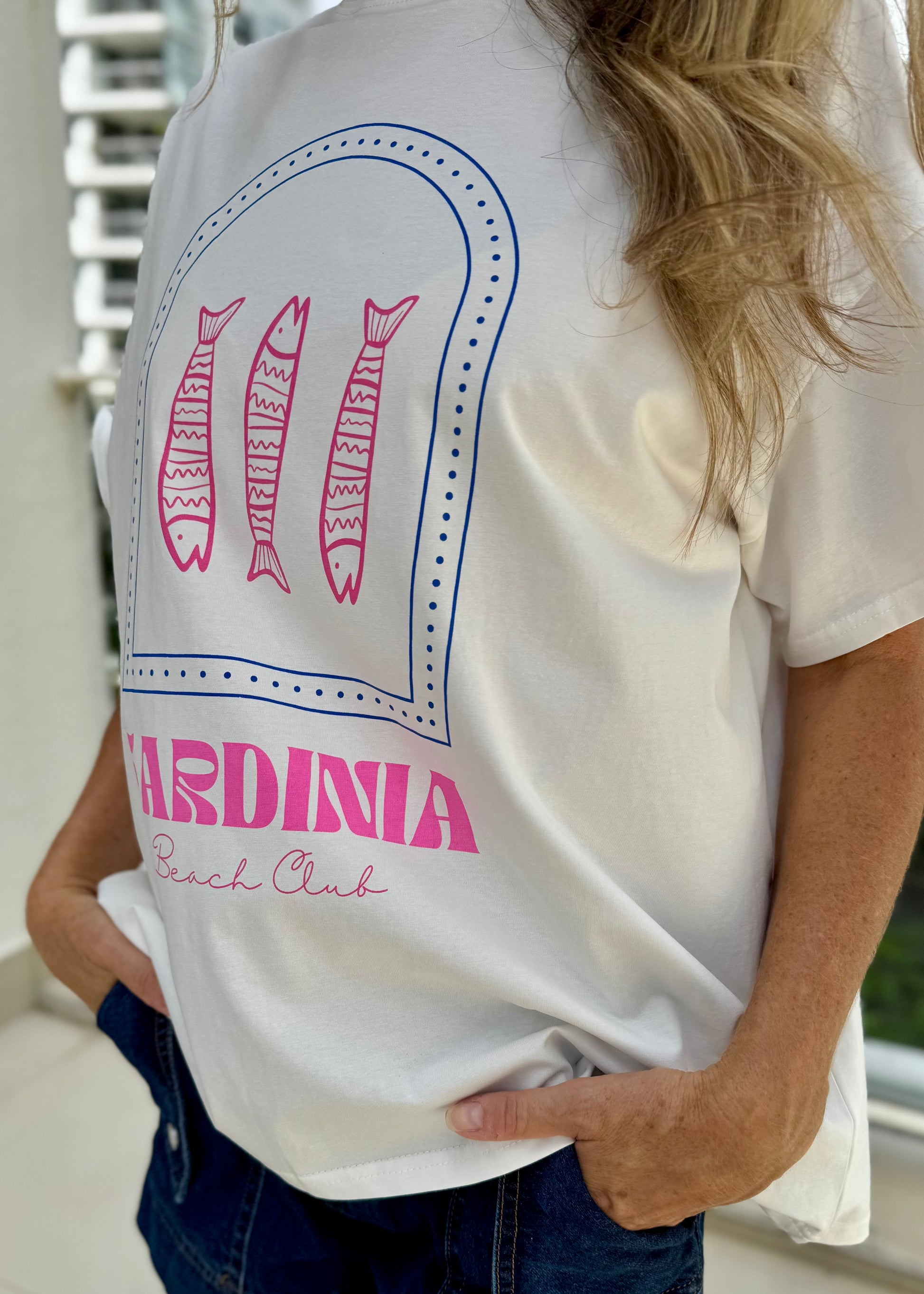 SARDINIA T SHIRT WHITE