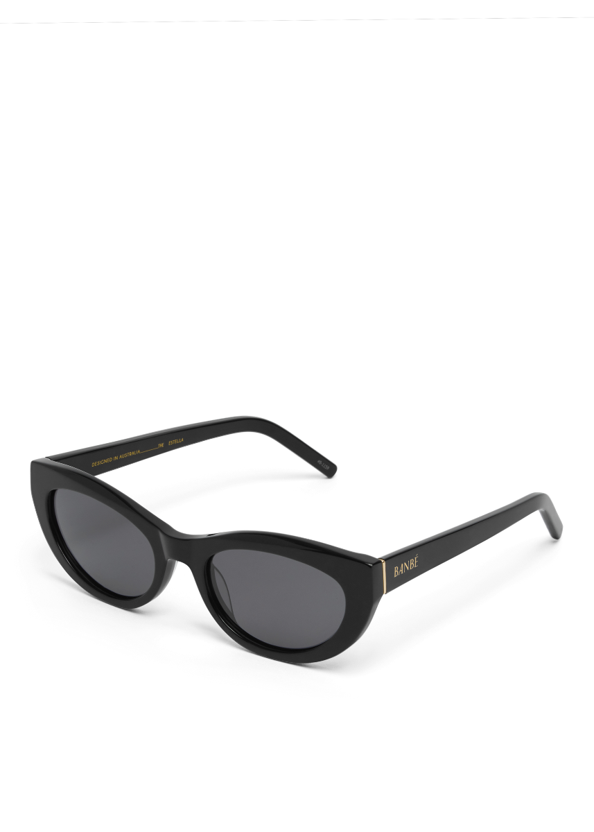 THE ESTELLA BLACK-BLACK SUNGLASSES