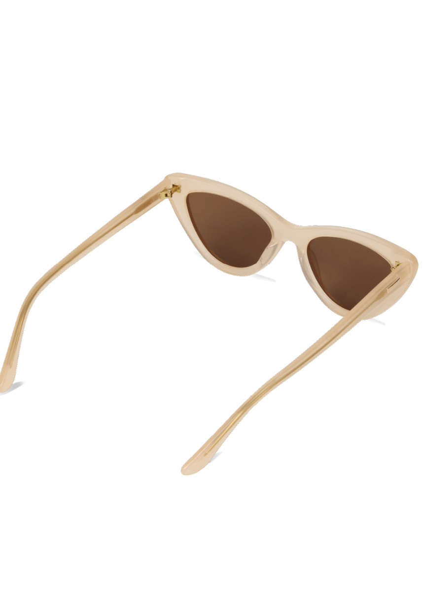 THE ISLA PEARL-HONEY SUNGLASSES