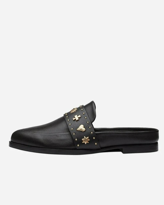 TUESDAY SLIDE BLACK/GOLD