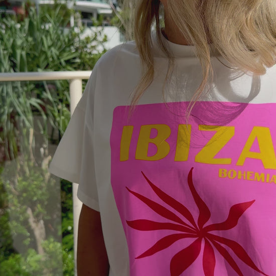 IBIZA T SHIRT SHORT SET PINK