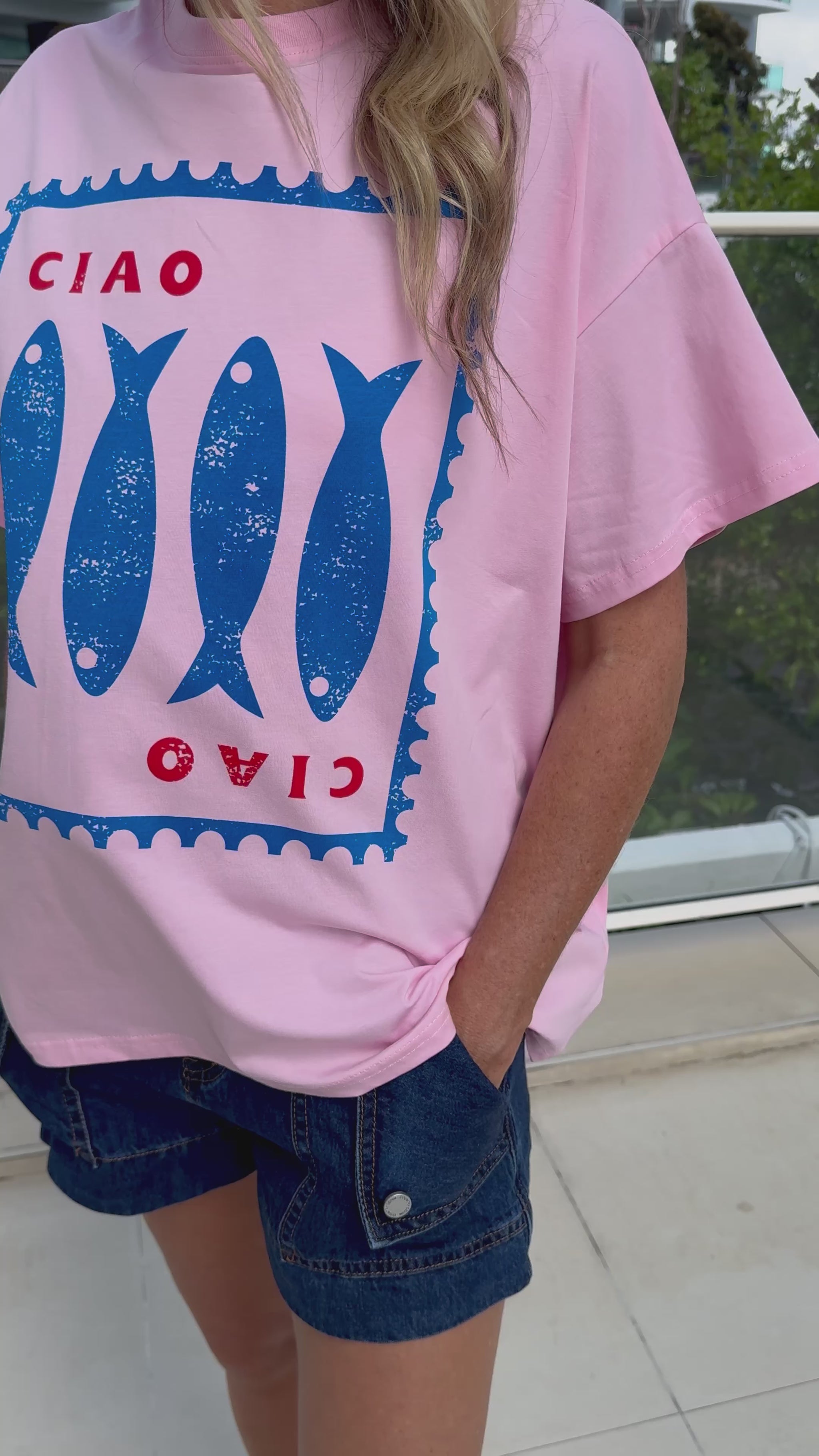 CIAO T SHIRT PINK